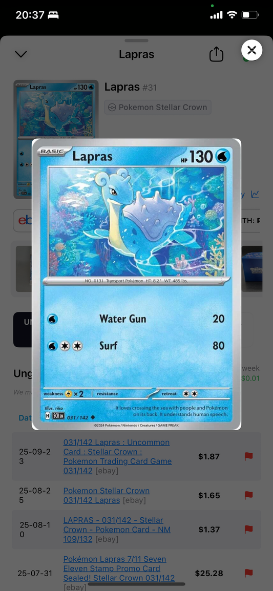 Lapras #31