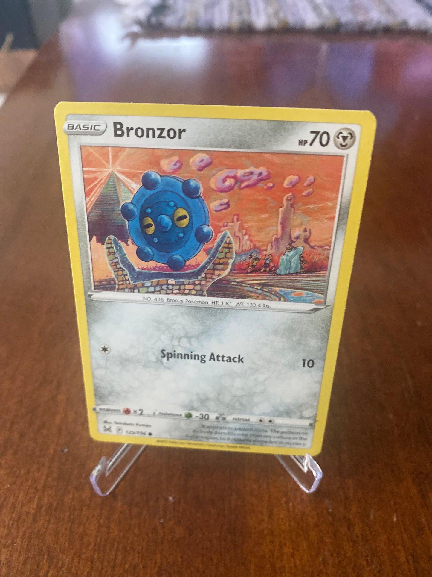 1a - Bronzor #125 Lost Origin