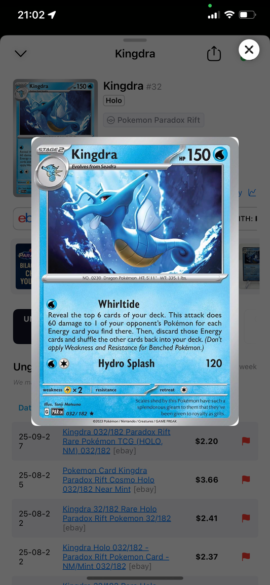Kingdra Holo