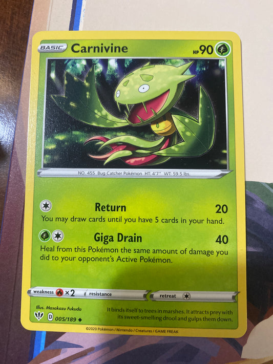 Carnivine #5 - Ungraded GEM-MT