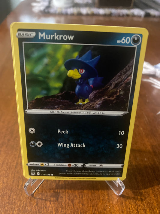 3a - Murkrow - Lost Origin #114