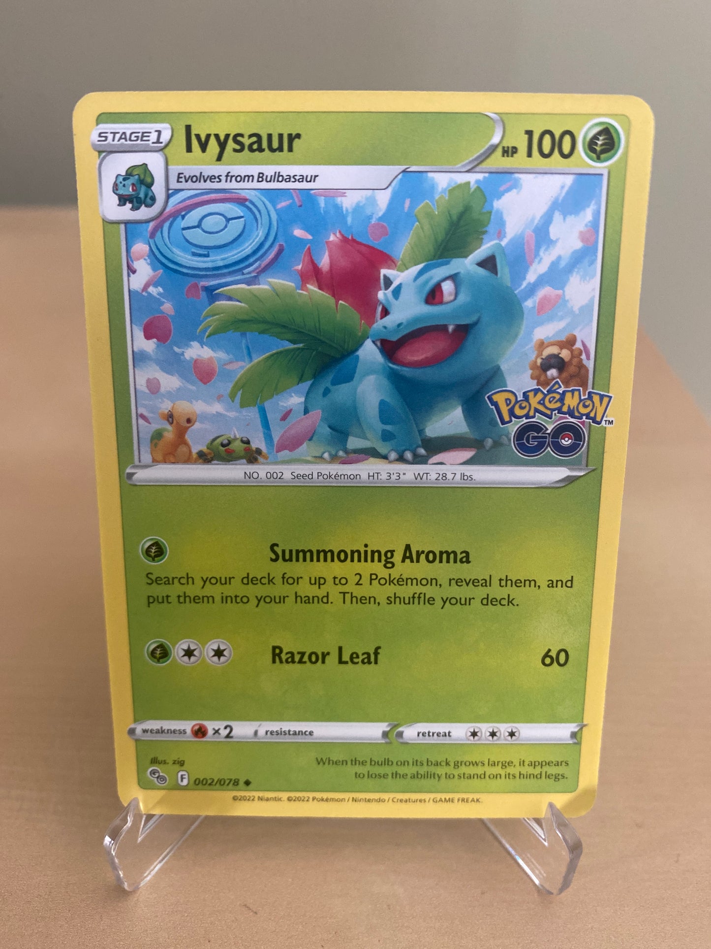 6a - Ivysaur #2 GO